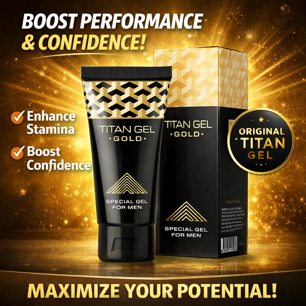 Titan Gel Original Gold – Enhanced Performance &amp; Confidence