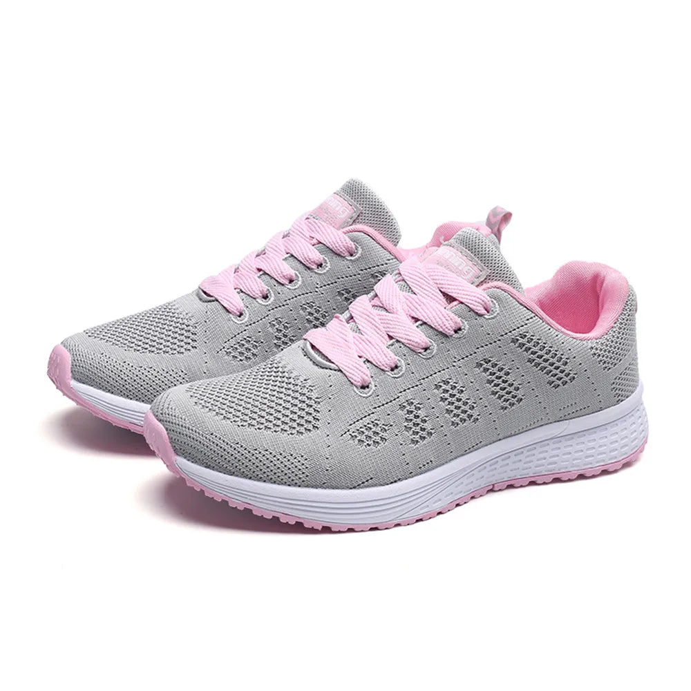 2023 Outdoor Summer Sneakers Female Walking Jogging Trainers Black Sport Shoes Woman Air Cushion Running Shoes For Women