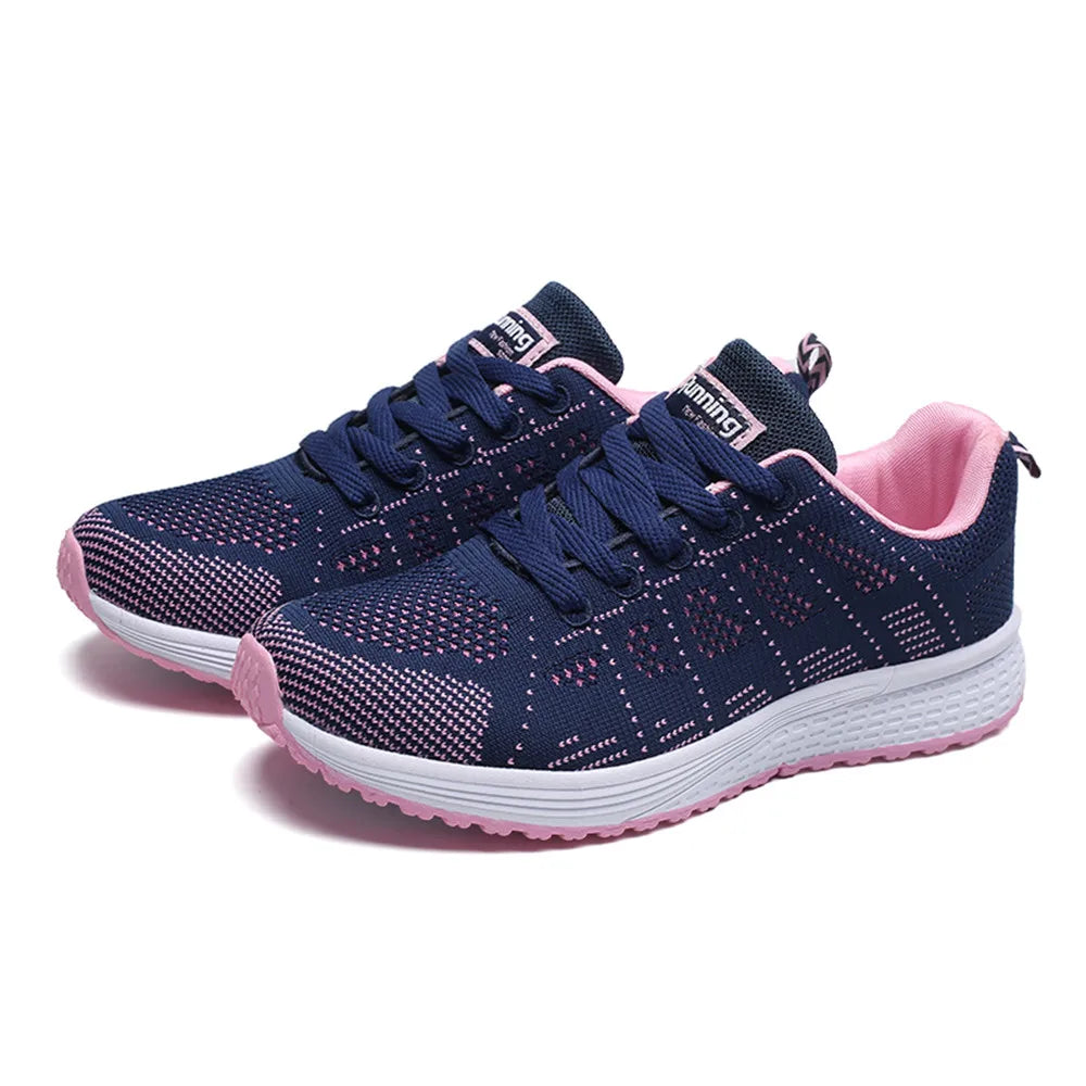 2023 Outdoor Summer Sneakers Female Walking Jogging Trainers Black Sport Shoes Woman Air Cushion Running Shoes For Women