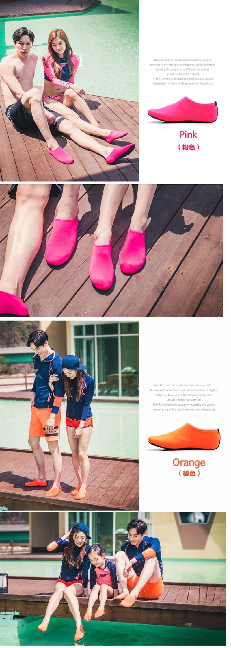 Men Beach Aqua Socks Women Kid Swimming Water Sport Barefoot Sneaker Gym Yoga Fitness Dance Swim Surfing Diving Snorkeling Shoes