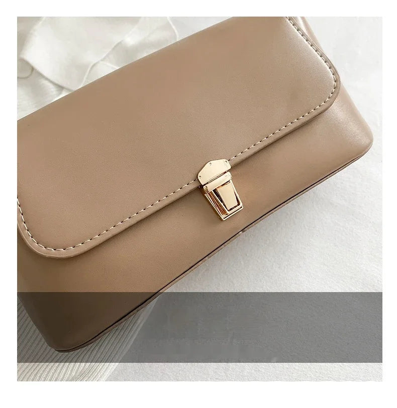 Women's Shoulder Bag Handbag Retro Baguette Bag Underarm Bag Fashion New Hand Shoulder Bag