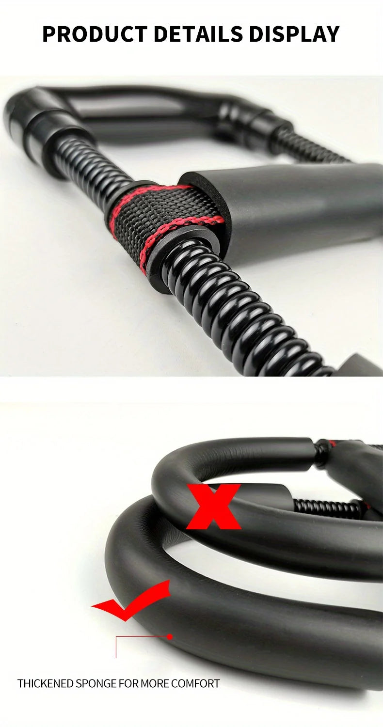 Get Stronger Wrist Muscles with Power Wrists Exerciser for Strength Training Arms Trainer Workout Equipments Wrestling Handle