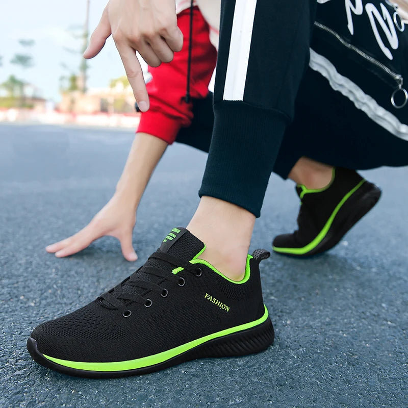Men Shoes Running Shoes For Men Lightweight Tenis Comfortable Breathable Casual Shoes Outdoor Walking Gym Sneakers Men