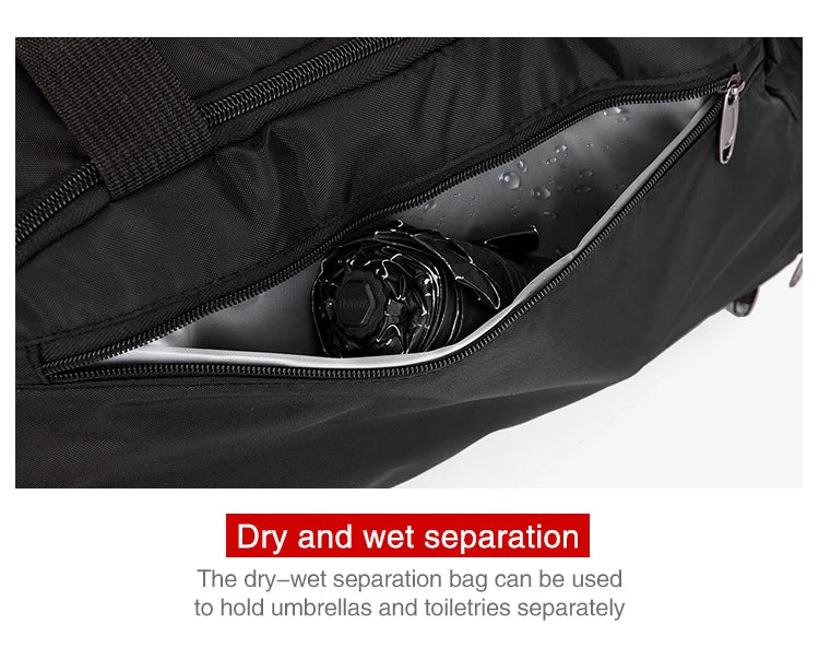 TINSOL T90 Travel Duffle Gym Backpack Women Fitness Boston Luggage Handbag Sports Shoe Shoulder Weekend Big Tote Train Bag Man