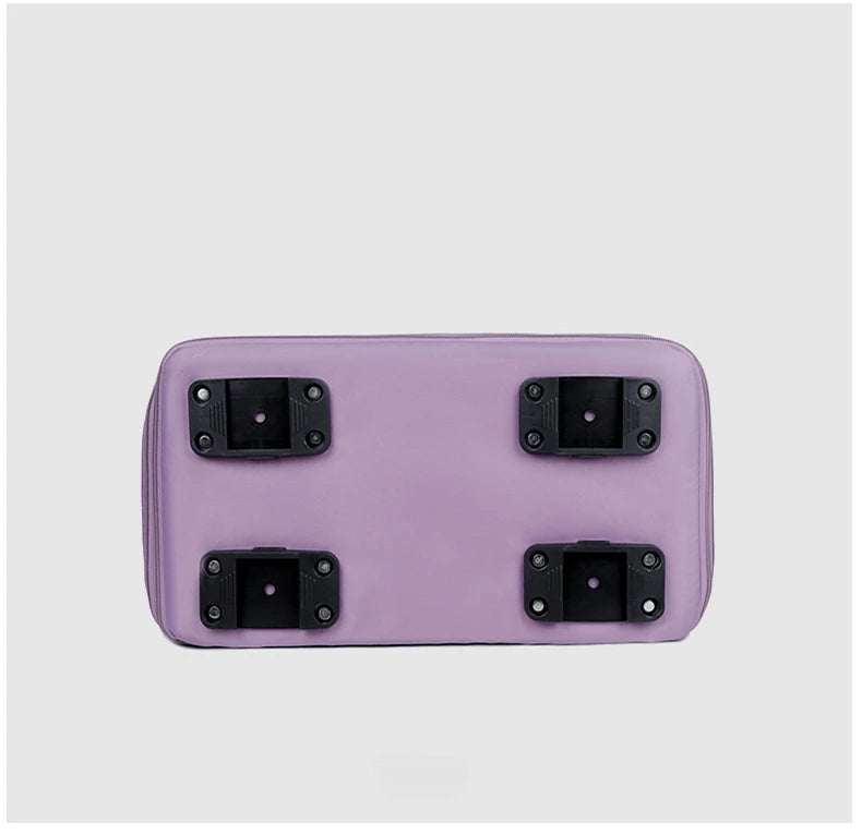 Universal wheel expandable luggage Large capacity dry and wet separation storage travel fitness bag  lightweight luggage