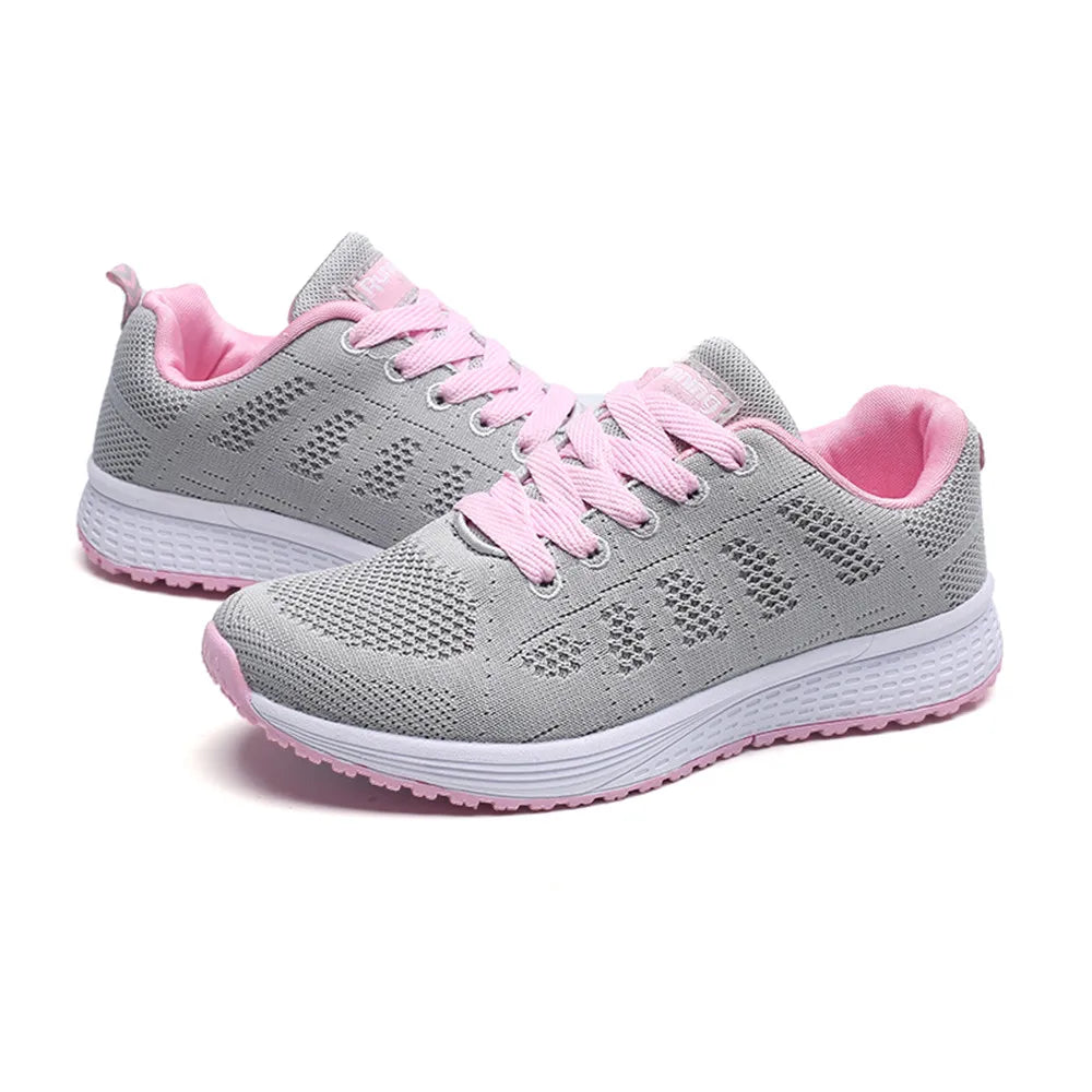 2023 Outdoor Summer Sneakers Female Walking Jogging Trainers Black Sport Shoes Woman Air Cushion Running Shoes For Women