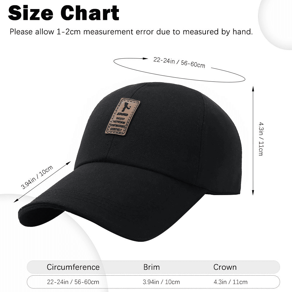 Men's Adjustable Trucker Snapback Baseball Caps 3-Pack Quick-Dry Sunshade