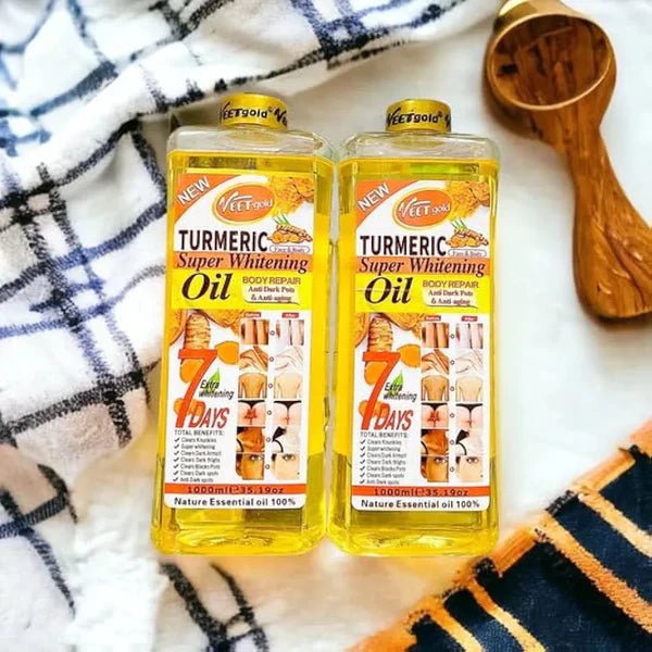 Veet Gold Original Turmeric Super Whitening Oil – 1000ml