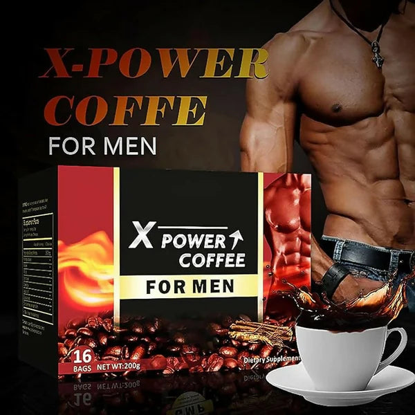X-Power Coffee for Men – Power, Stamina &amp; Confidence in Every Cup